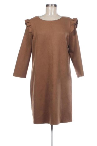 Kleid Cortefiel, Größe L, Farbe Braun, Preis 11,24 €, #137274550