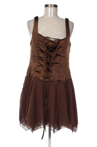 Rochie Boohoo, Mărime XL, Culoare Maro, Preț 111,59 Lei, #137291280