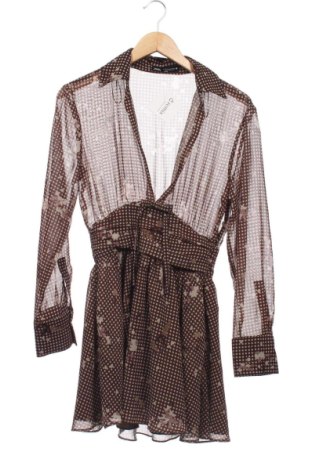 Kleid Zara, Größe XS, Farbe Braun, Preis 15,09 €, #137312777