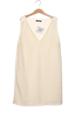 Sukienka Massimo Dutti, Rozmiar XS, Kolor ecru, Cena 162,92 zł, #137315813