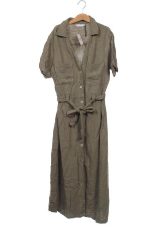 Рокля Stradivarius, Размер XS, Цвят Зелен, Цена 22,11 €, #137324070