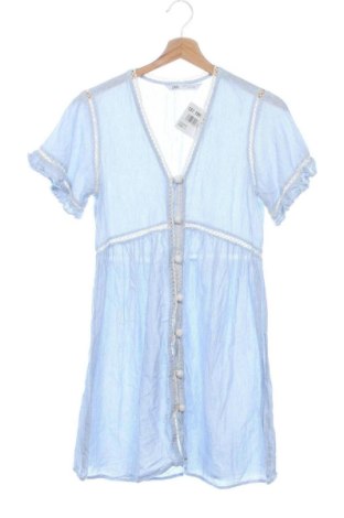 Kleid Zara, Größe XS, Farbe Blau, Preis 22,44 €, #137199079