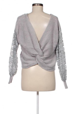 Dámský svetr SHEIN, Velikost S, Barva Šedá, Cena  89,00 Kč