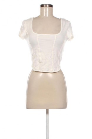 Dámská halenka Bershka, Velikost L, Barva Krémová, Cena  209,00 Kč