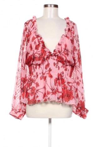 Дамска блуза Boohoo, Размер XL, Цвят Многоцветен, Цена 4,60 €