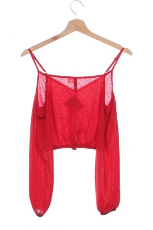 Bluzka damska H&M Divided, Rozmiar XS, Kolor Czerwony, Cena 6,99 zł