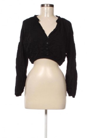 Bluză de femei Pull&Bear, Mărime M, Culoare Negru, Preț 20,99 Lei