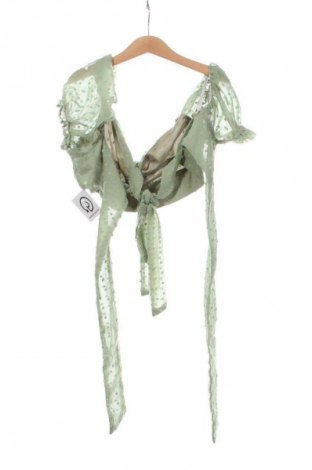 Дамска блуза SHEIN, Размер S, Цвят Зелен, Цена 2,04 €