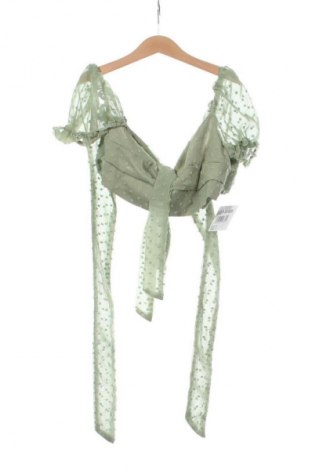 Дамска блуза SHEIN, Размер S, Цвят Зелен, Цена 2,04 €