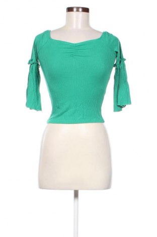 Γυναικεία μπλούζα Stradivarius, Μέγεθος S, Χρώμα Πράσινο, Τιμή 2,99 €