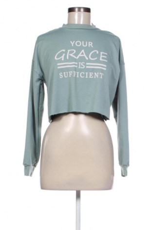 Γυναικεία μπλούζα Trendyol, Μέγεθος S, Χρώμα Πράσινο, Τιμή 2,99 €