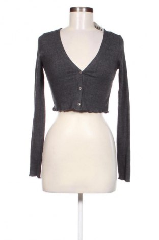 Damski kardigan Bershka, Rozmiar M, Kolor Szary, Cena 23,99 zł