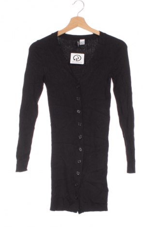 Damen Strickjacke H&M Divided, Größe XS, Farbe Schwarz, Preis 6,99 €