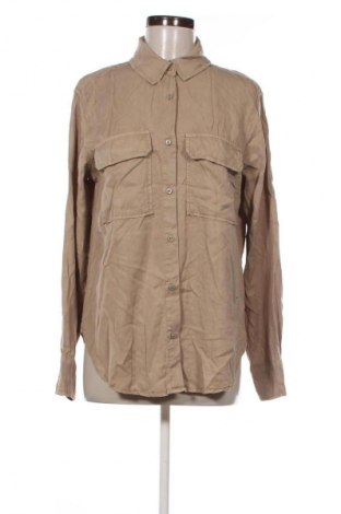Γυναικείο πουκάμισο Amisu, Μέγεθος S, Χρώμα  Μπέζ, Τιμή 2,99 €