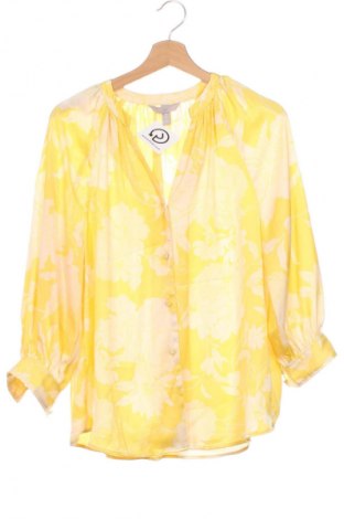 Γυναικείο πουκάμισο H&M, Μέγεθος XS, Χρώμα Κίτρινο, Τιμή 2,99 €