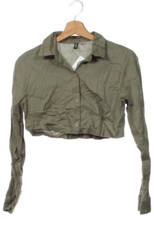 Cămașă de femei H&M Divided, Mărime XXS, Culoare Verde, Preț 7,99 Lei