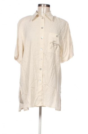 Damenbluse Lisa Tossa, Größe M, Farbe Beige, Preis 7,99 €