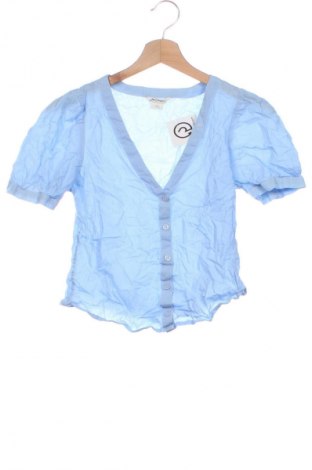 Dámska košeľa  Monki, Veľkosť XS, Farba Modrá, Cena  3,95 €