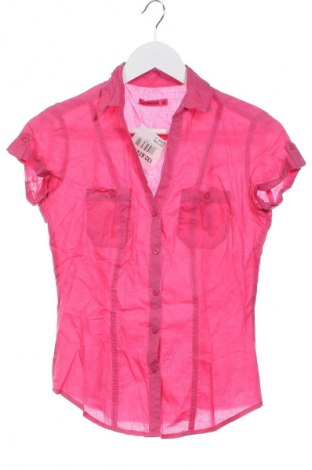 Γυναικείο πουκάμισο Terranova, Μέγεθος XS, Χρώμα Ρόζ , Τιμή 1,99 €