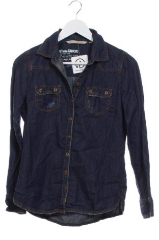 Damenbluse Tom Tailor, Größe XS, Farbe Blau, Preis 3,99 €