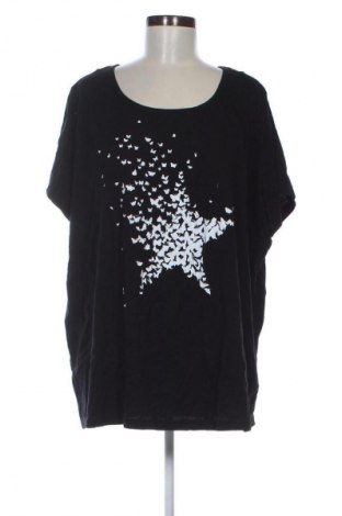 Damski T-shirt Bpc Bonprix Collection, Rozmiar 3XL, Kolor Czarny, Cena 45,99 zł