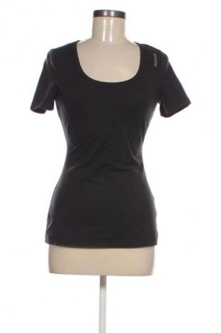 Damen T-Shirt Reebok, Größe M, Farbe Schwarz, Preis 12,99 €