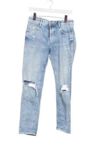 Blugi de femei Bershka, Mărime XS, Culoare Albastru, Preț 56,99 Lei