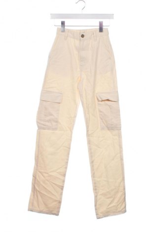 Dámske džínsy  Stradivarius, Veľkosť XXS, Farba Béžová, Cena  5,95 €