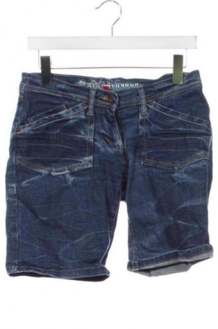 Дамски къс панталон Manguun, Размер XS, Цвят Син, Цена 3,57 €