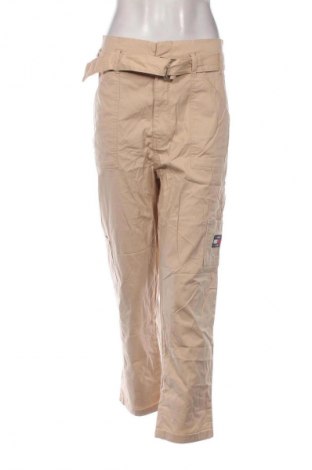 Дамски панталон Tommy Jeans, Размер L, Цвят Бежов, Цена 28,12 €
