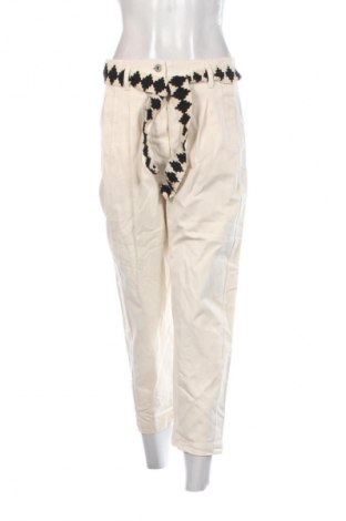 Damskie spodnie Unbranded, Rozmiar M, Kolor ecru, Cena 53,99 zł, #132662124