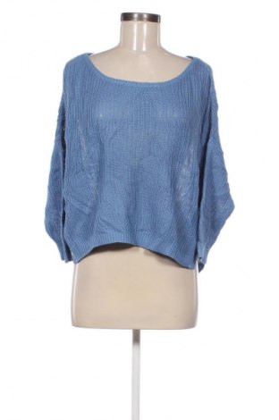 Damenpullover Stradivarius, Größe M, Farbe Blau, Preis 7,99 €