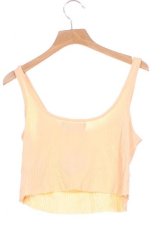 Top de femei Bershka, Mărime XS, Culoare Galben, Preț 7,99 Lei