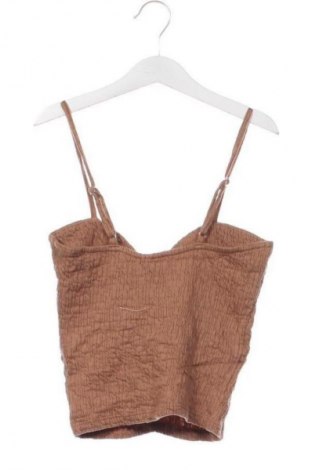 Γυναικείο τοπ Pieces, Μέγεθος XS, Χρώμα Καφέ, Τιμή 5,99 €