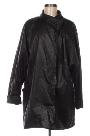 Damski skórzany płaszcz Unbranded, Rozmiar XL, Kolor Czarny, Cena 290,99 zł