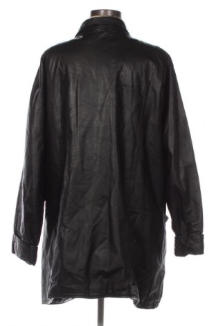 Damski skórzany płaszcz Unbranded, Rozmiar XL, Kolor Czarny, Cena 290,99 zł