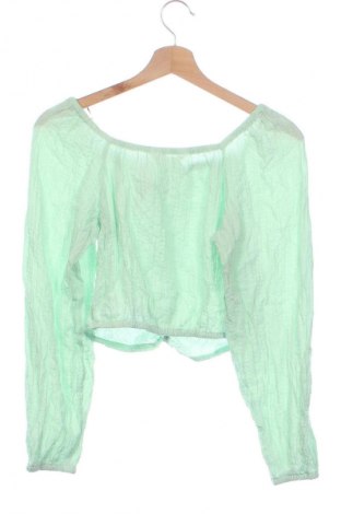 Dziecięca bluzka H&M, Rozmiar 11-12y/ 152-158 cm, Kolor Zielony, Cena 6,99 zł