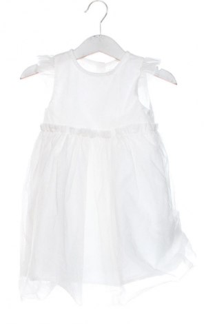 Детска рокля Coolclub, Размер 18-24m/ 86-98 см, Цвят Бял, Цена 3,06 €