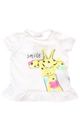 Детска тениска Coccodrillo, Размер 2-3m/ 56-62 см, Цвят Бял, Цена 2,04 €
