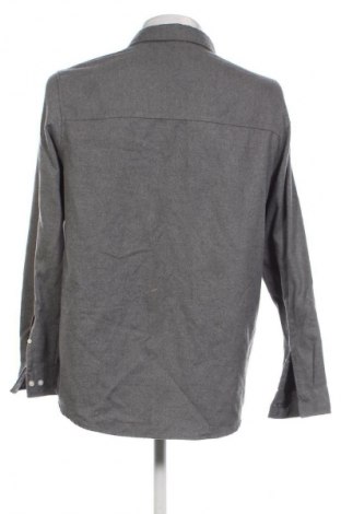Herrenhemd H&M Divided, Größe M, Farbe Grau, Preis € 4,99