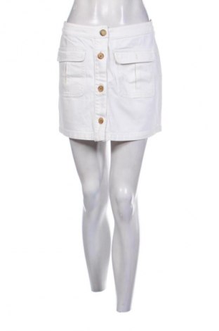 Spódnica Stradivarius, Rozmiar M, Kolor Biały, Cena 30,99 zł