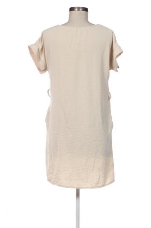 Kleid Made In Italy, Größe M, Farbe Beige, Preis 6,99 €