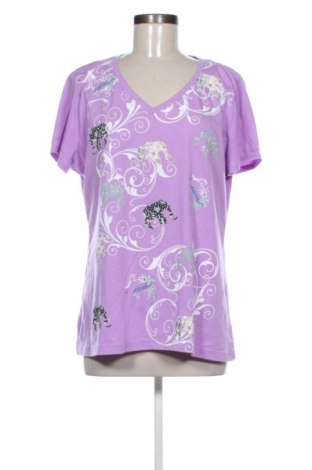 Damen Shirt Style & Co, Größe XL, Farbe Lila, Preis 10,00 €, #137320997