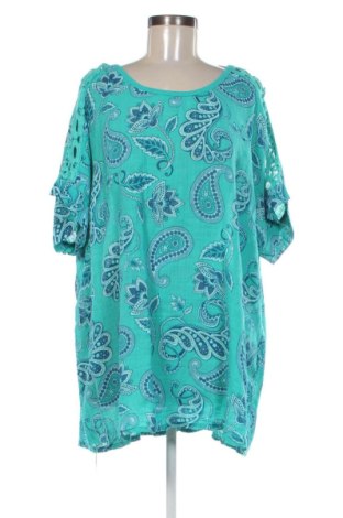Bluzka damska Unbranded, Rozmiar 5XL, Kolor Niebieski, Cena 63,50 zł, #137333721