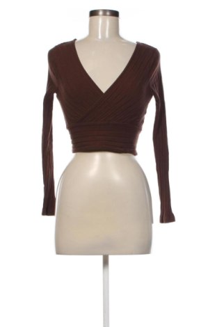 Bluză de femei SHEIN, Mărime S, Culoare Maro, Preț 26,25 Lei, #137338594