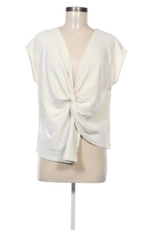 Bluză de femei Zara, Mărime M, Culoare Ecru, Preț 91,86 Lei, #137342711