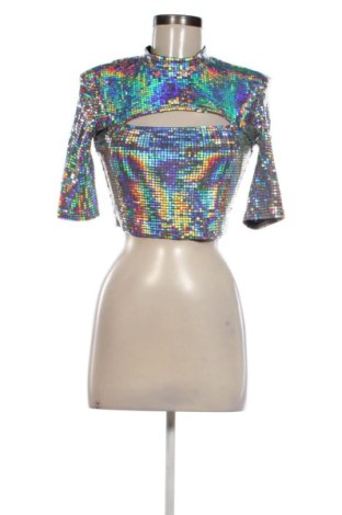 Bluzka damska Bershka, Rozmiar S, Kolor Kolorowy, Cena 21,17 zł, #137344576
