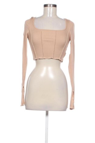 Bluză de femei SHEIN, Mărime XS, Culoare Bej, Preț 31,49 Lei, #137348685