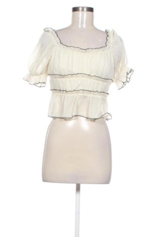 Bluză de femei SHEIN, Mărime S, Culoare Ecru, Preț 47,24 Lei, #137351762