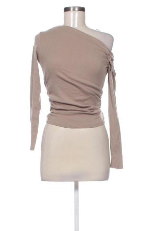Bluzka damska Zara, Rozmiar S, Kolor Beżowy, Cena 55,04 zł, #137367512